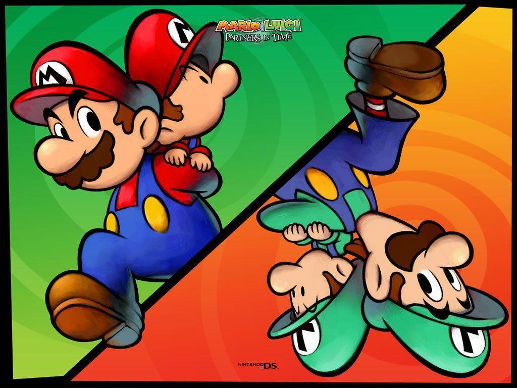 Mario & Luigi Mario Bros. Wallpaper HD Pack