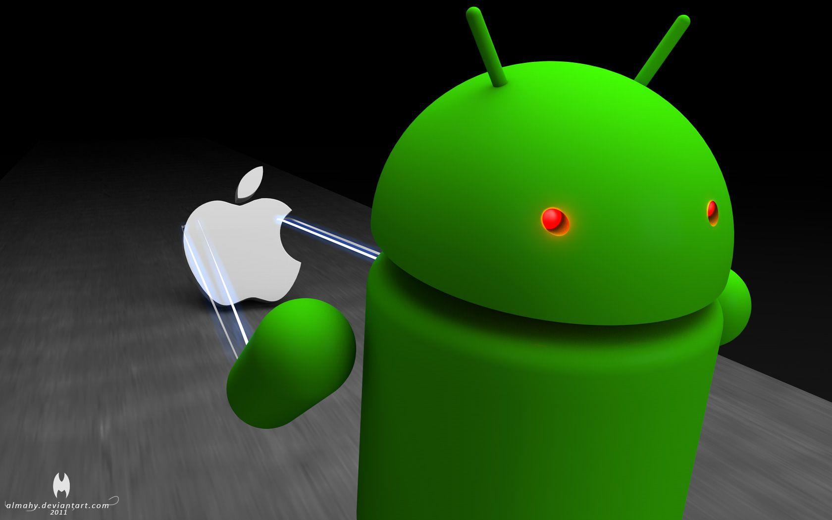 Apple Vs Android Wallpapers  Wallpaper Cave