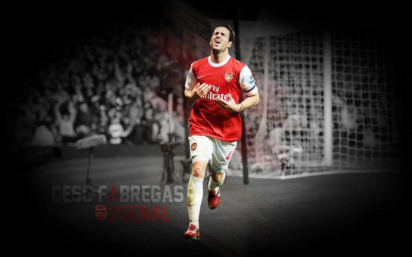 Download Free Cesc Fabregas Arsenal Team Players Wallpaper. HD