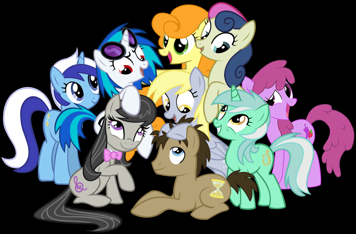 In the Background Little Pony Friendship is Magic Photo