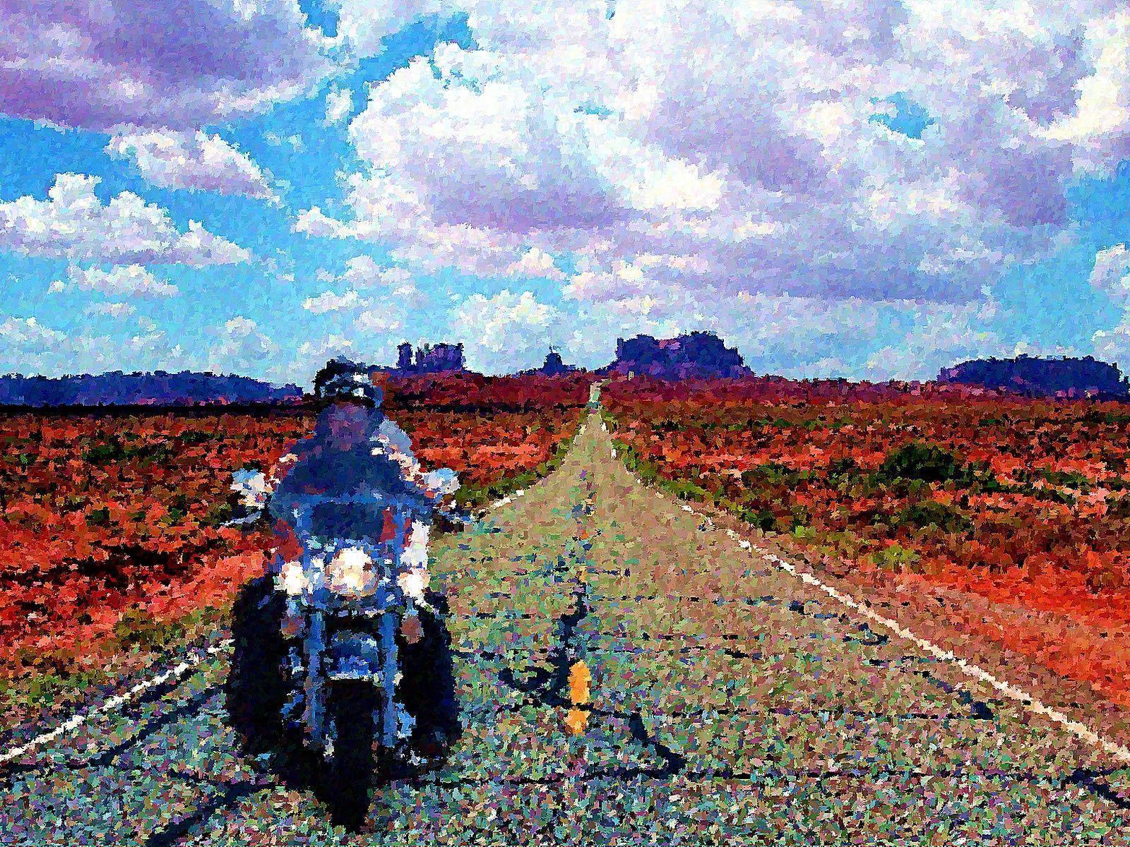 Free Desktop Wallpaper: Harley Davidson Motorcycles, Custom Bikes