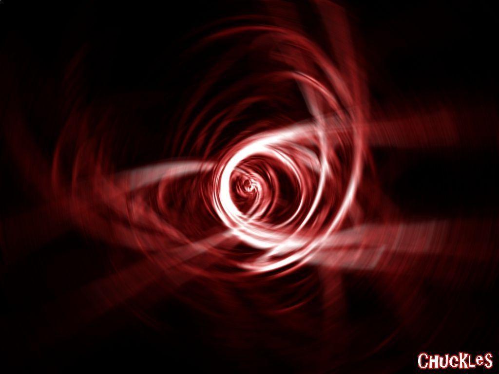 Red Abstract Black Background