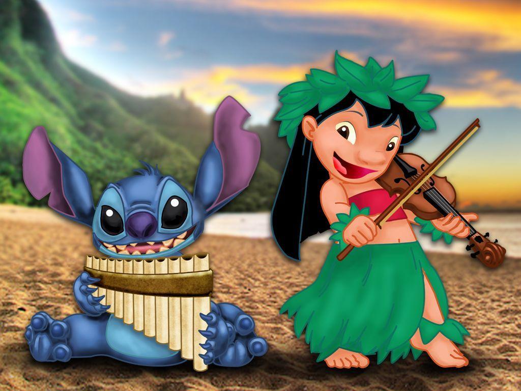 Lilo and Stitch Musical Duet Background For Free Download