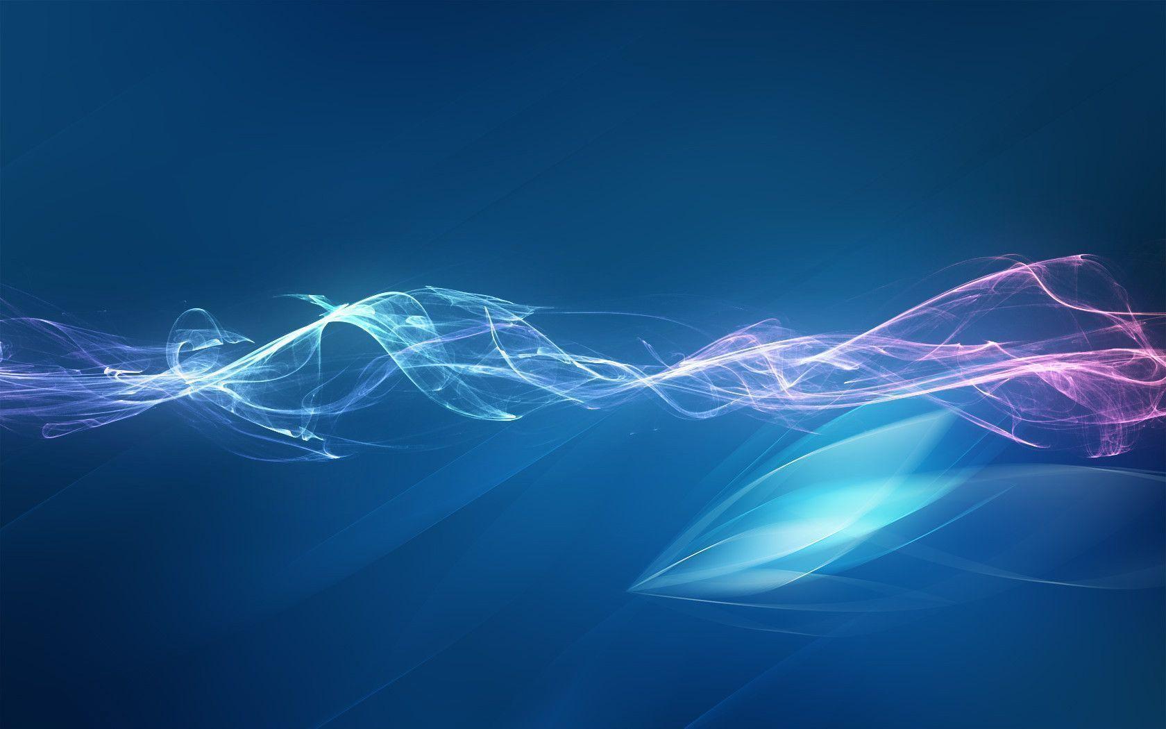 Amazing Abstract Blue Flames Free High Resolution Desktop Download