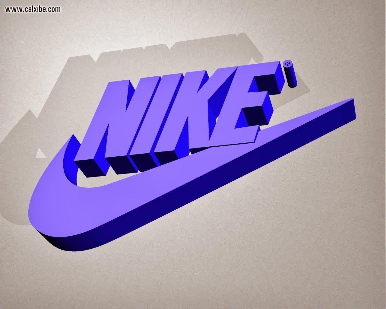 Trends For > Blue Nike Sign Wallpaper