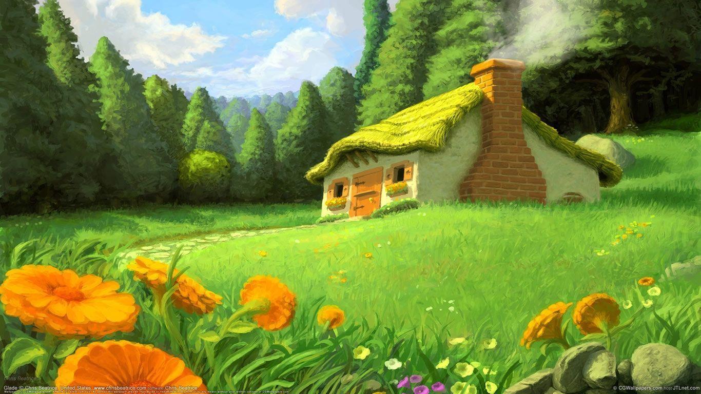 Fairytale World desktop PC and Mac wallpaper