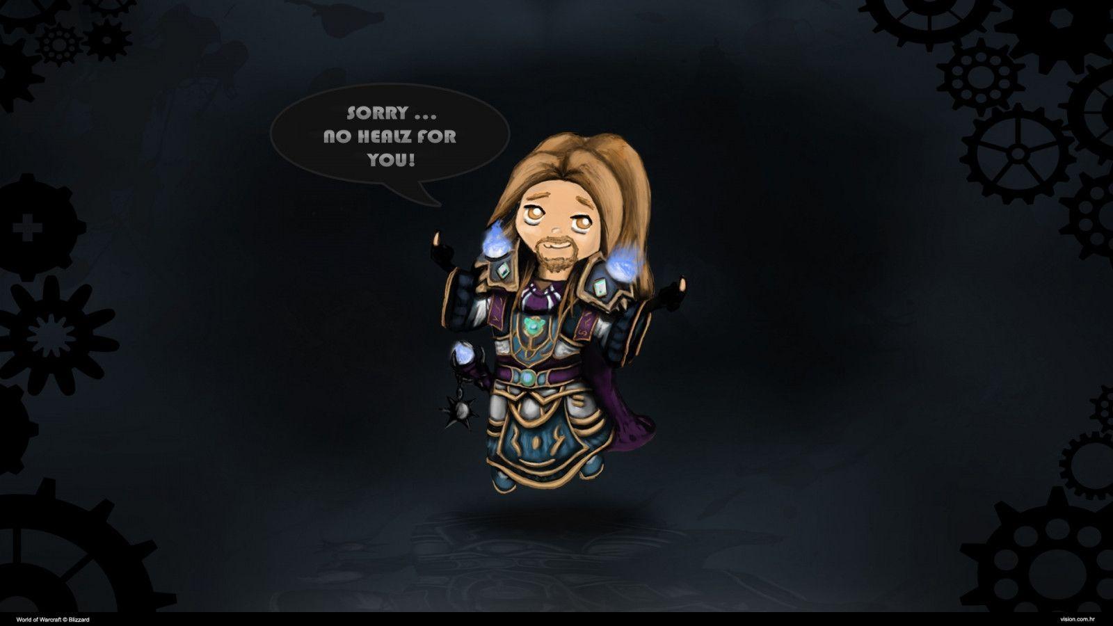 Wrathful priest of Warcraft