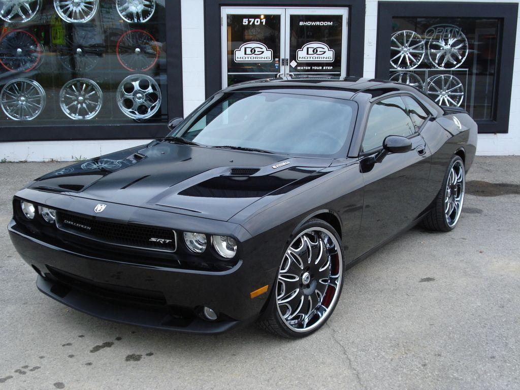 Dodge Challenger Black Wallpapers Wallpaper Cave