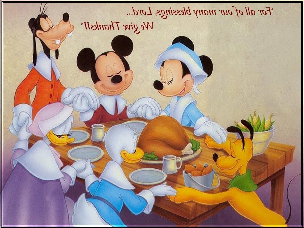 A Disney Thanksgiving Thankful Meal Dinner wallpaper #