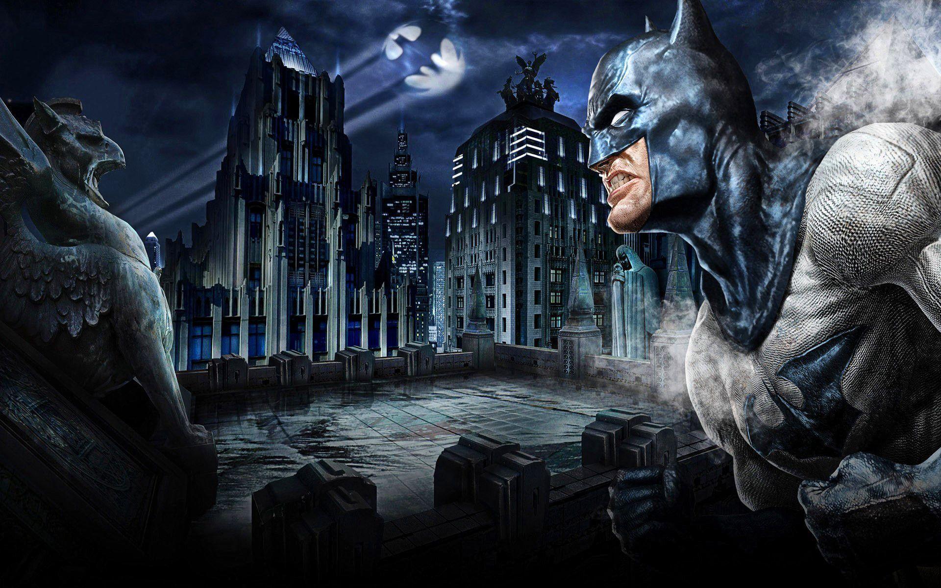 Batman Gotham City Background Wallpaper 26969 Hi Resolution. Best