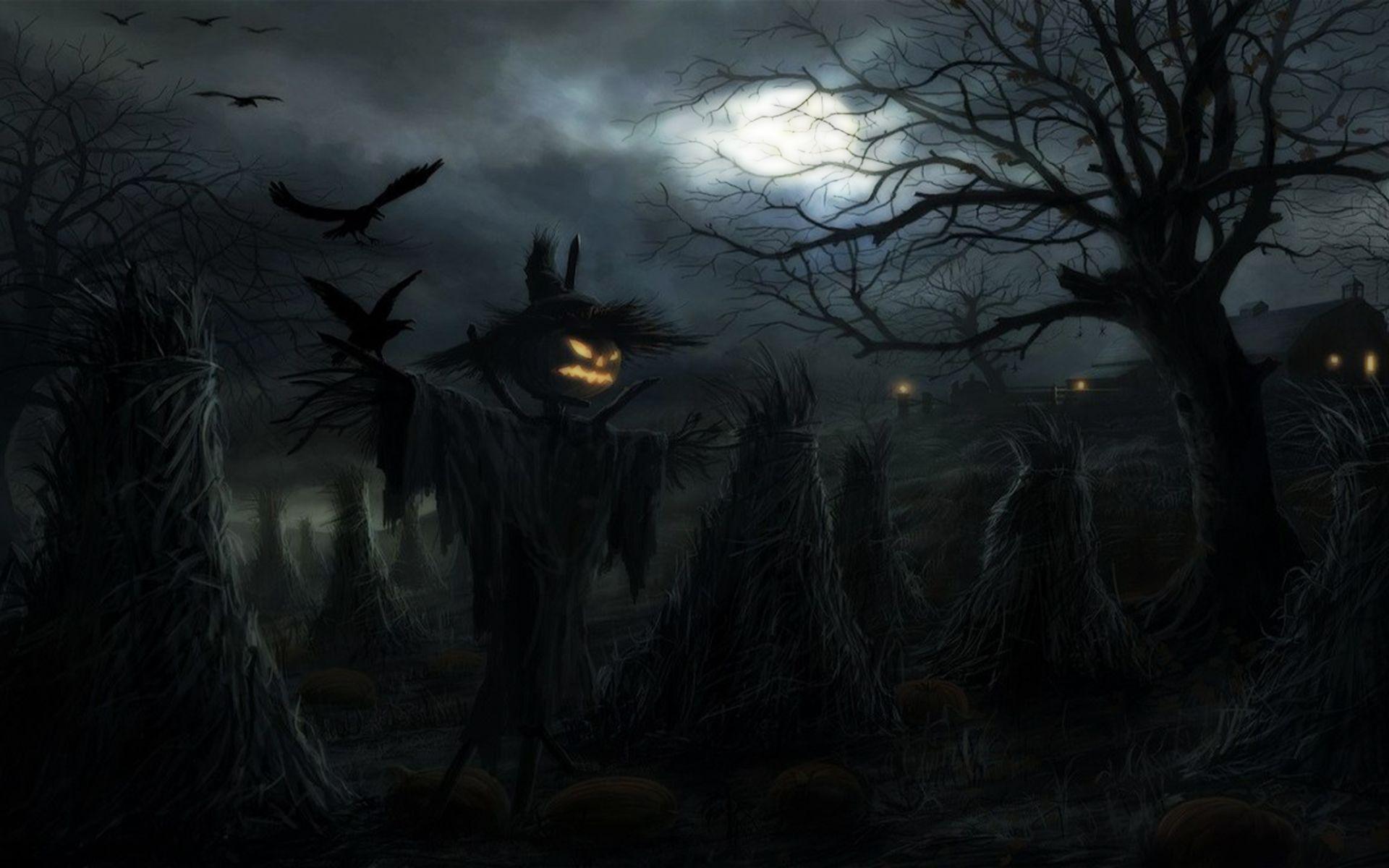 image For > Scary Halloween Background HD