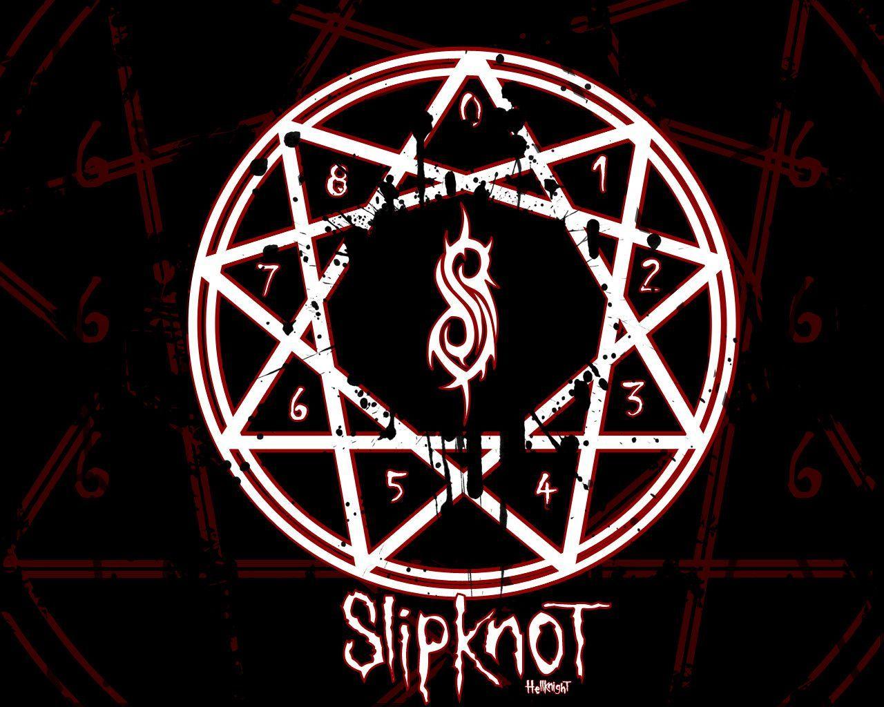 Slipknot&;s logo Gods Wallpaper