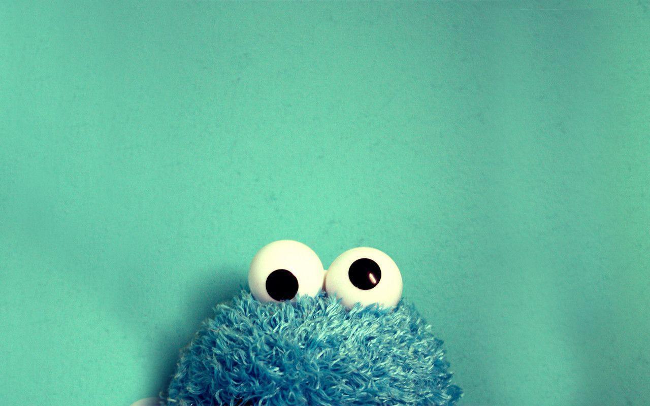 image For > Cookie Monster Tumblr Background