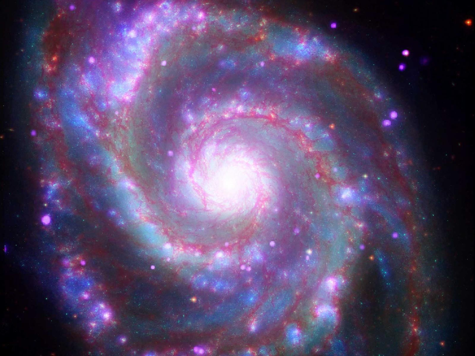 Outer Space Spiral Galaxy HD Image 3 HD Wallpaper