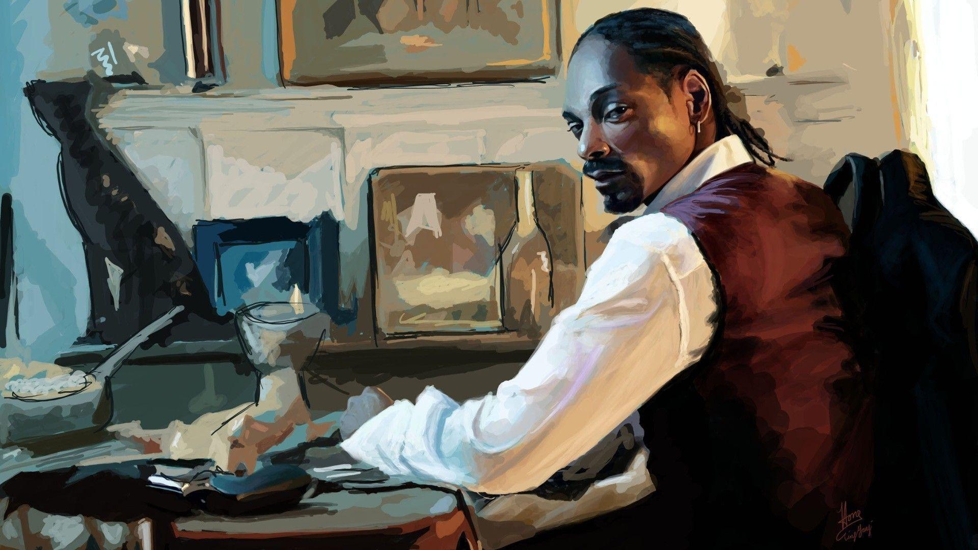 Snoop Dogg Wallpaper, Rap, Misic, Hip Hop, Painting