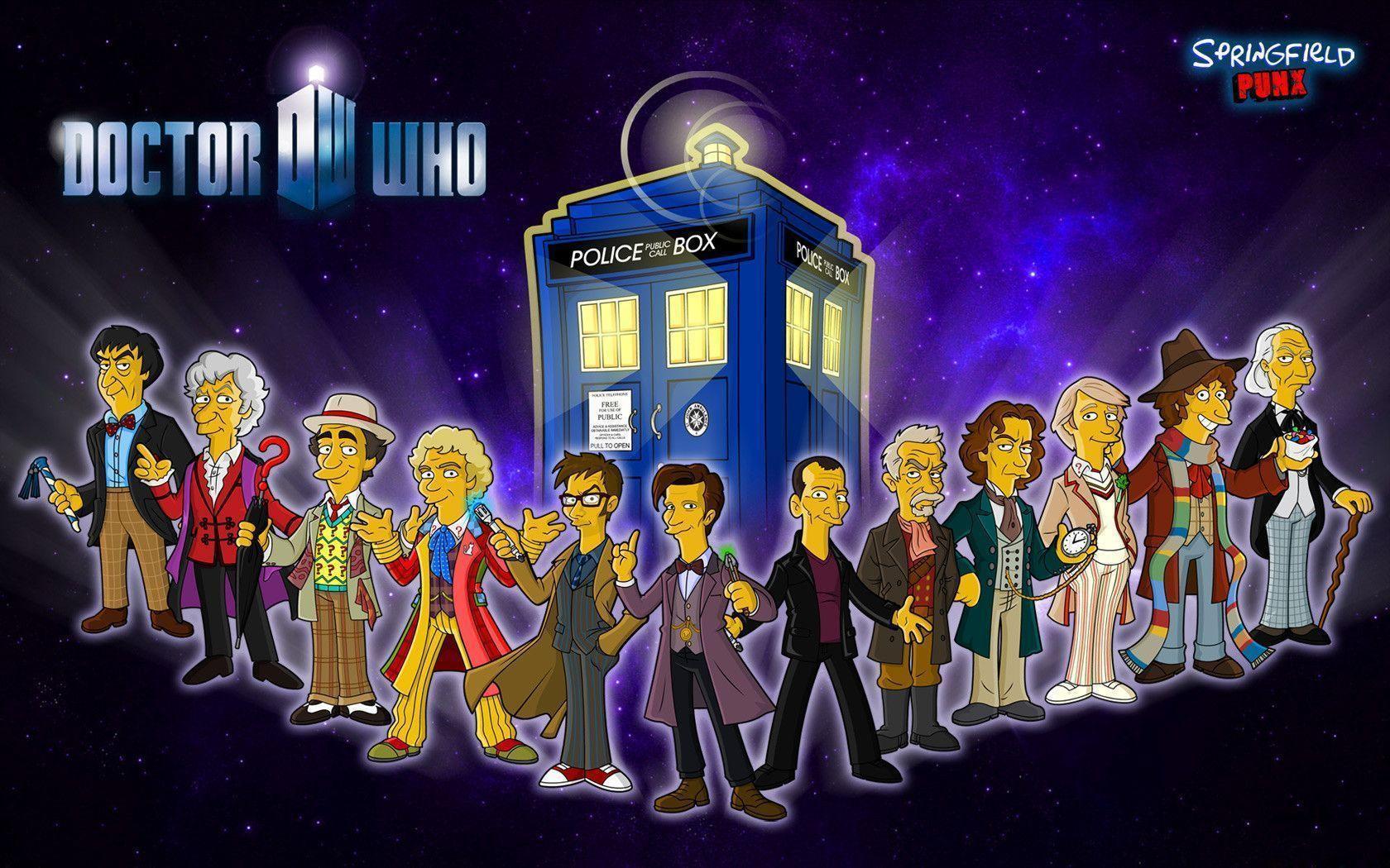Springfield Punx: New Doctor Who Wallpaper!