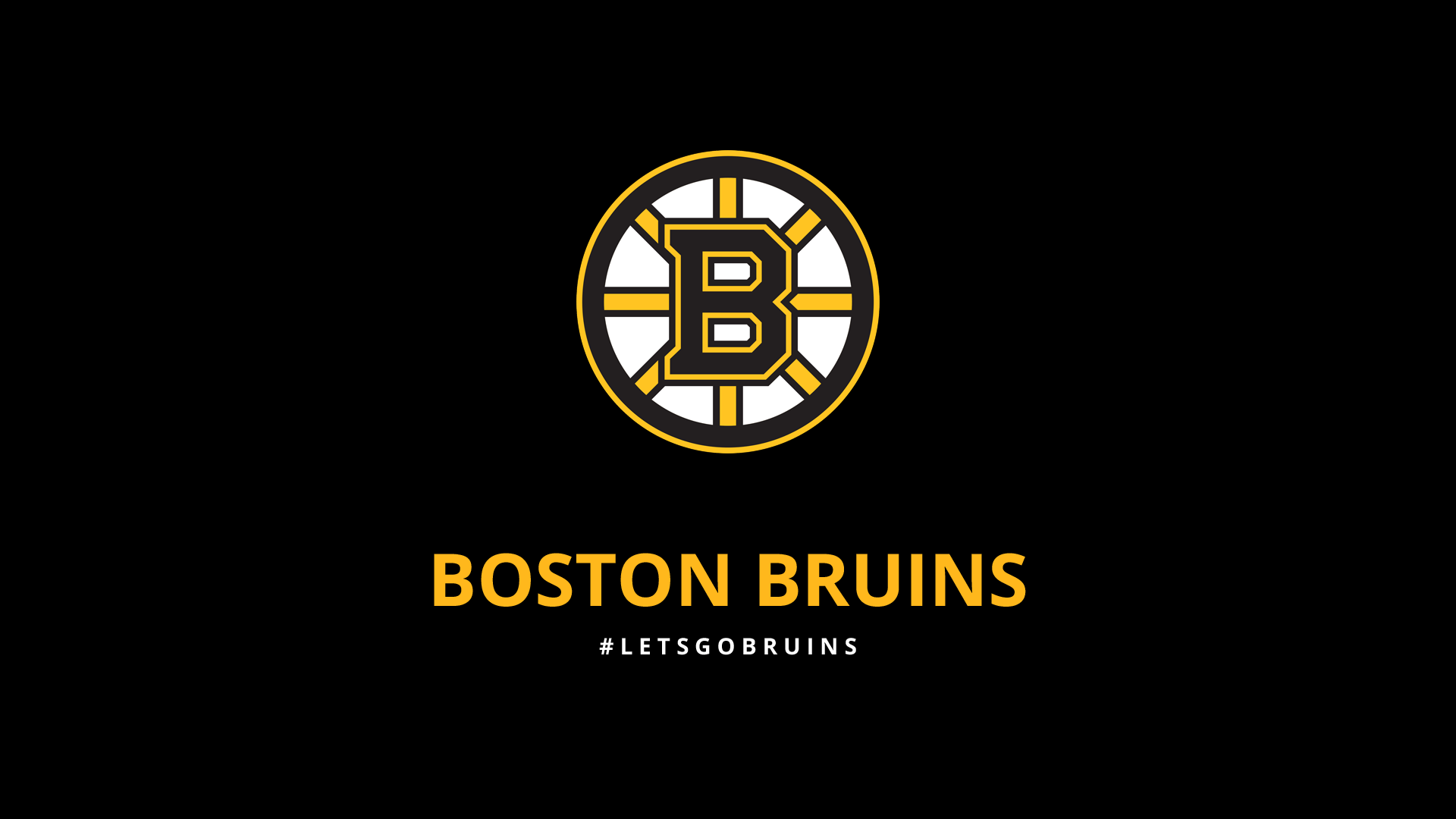 Minimalist Boston Bruins wallpaper