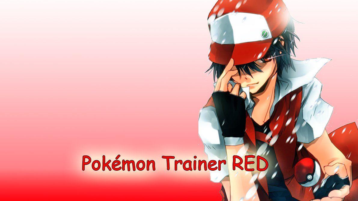 Wallpaper Red Pokemon Trainer