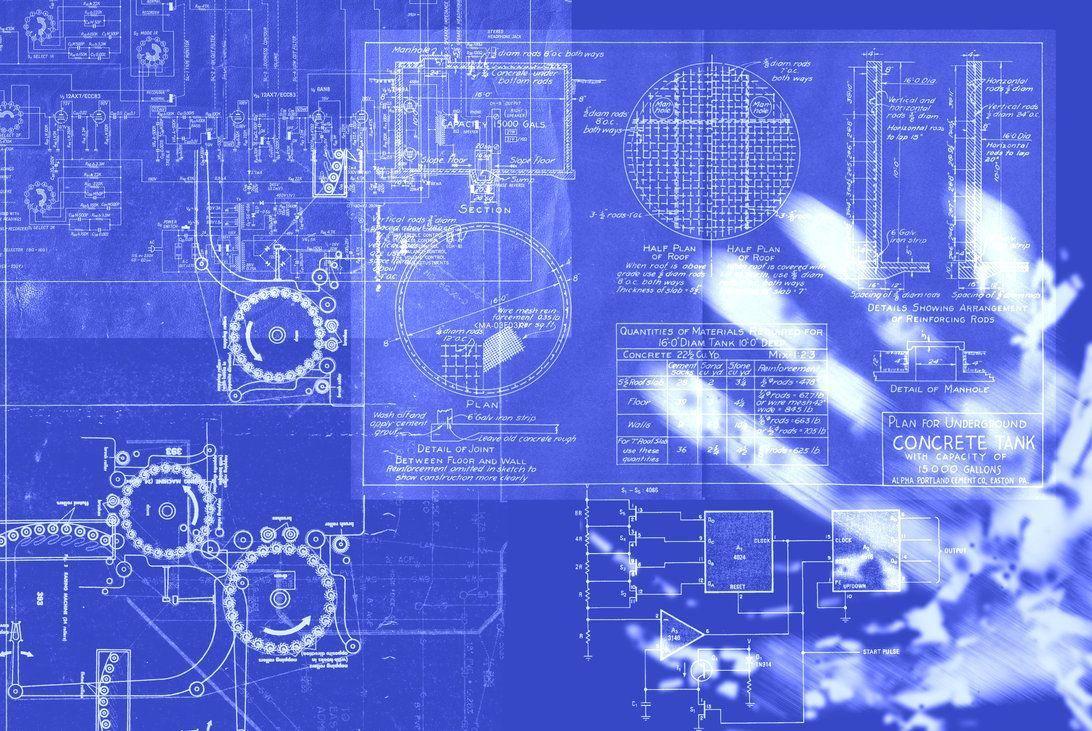 Blueprint Computer Wallpaper
