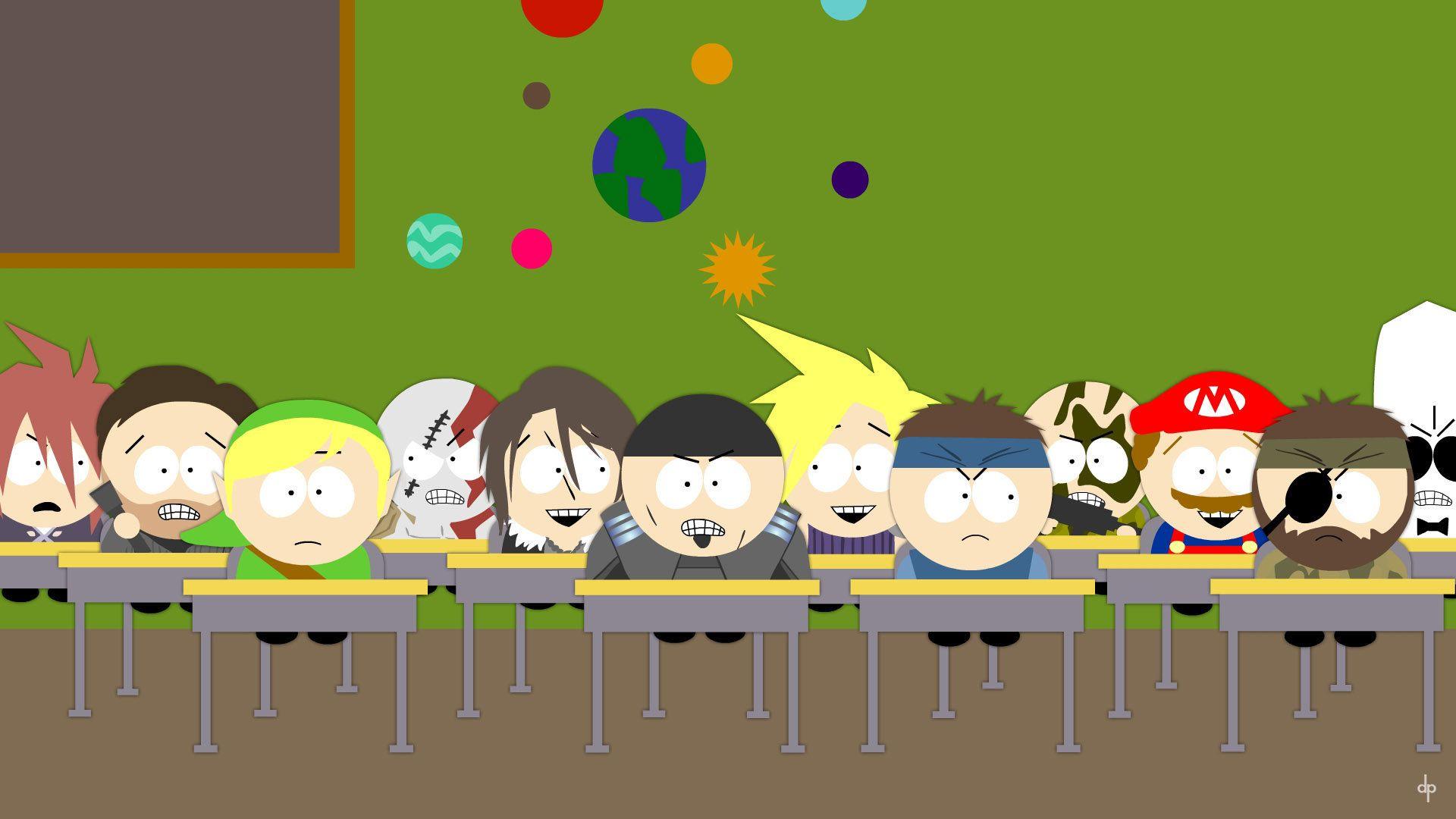 South Park videogame characters (Wallpaper)