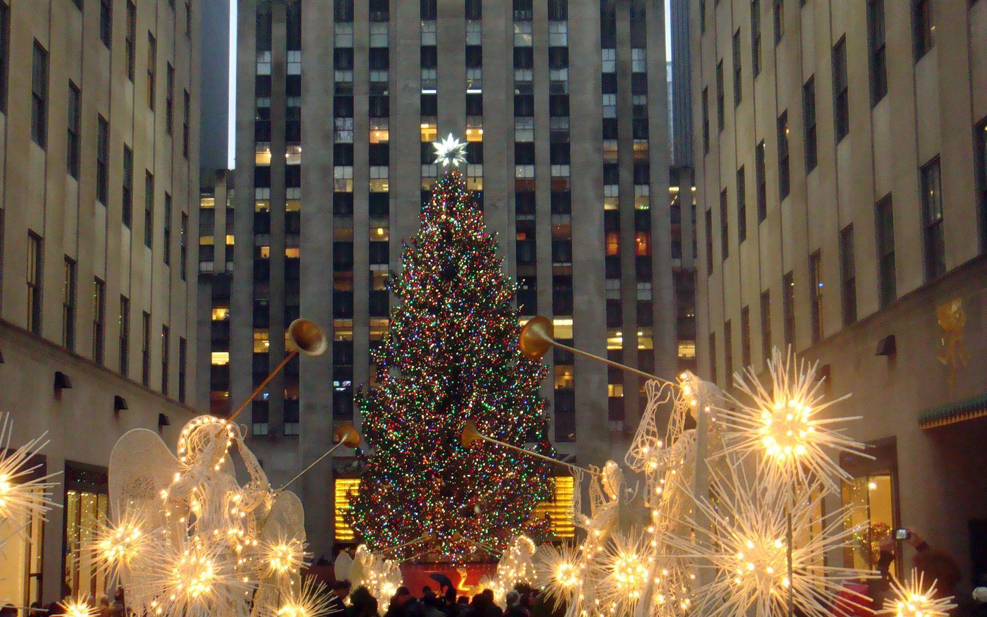 New York At Christmas Wallpaper