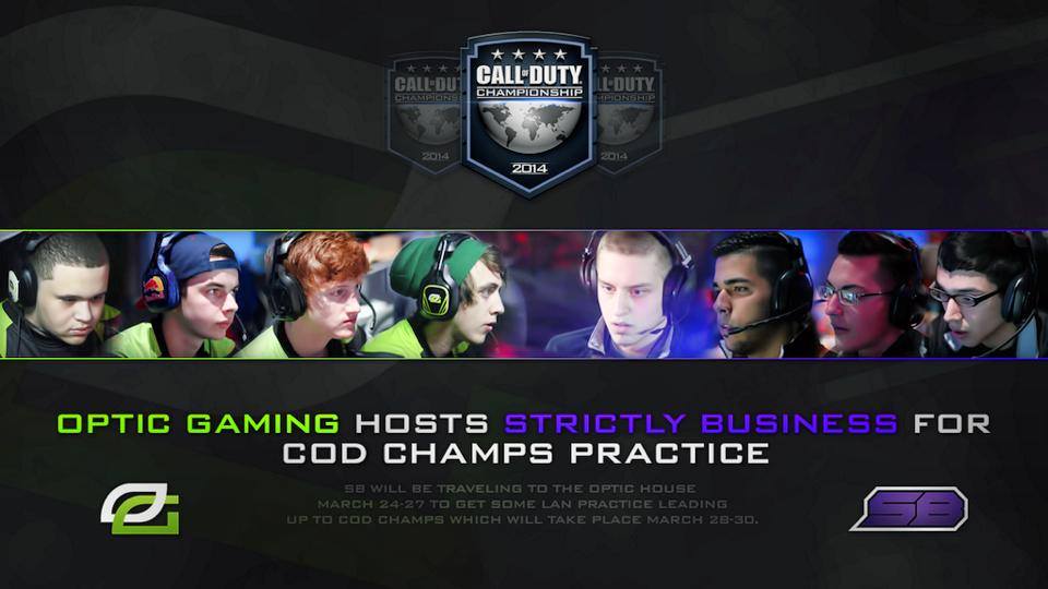 Strictly Business Gaming. Optic Gaming Hosts Strictly Business