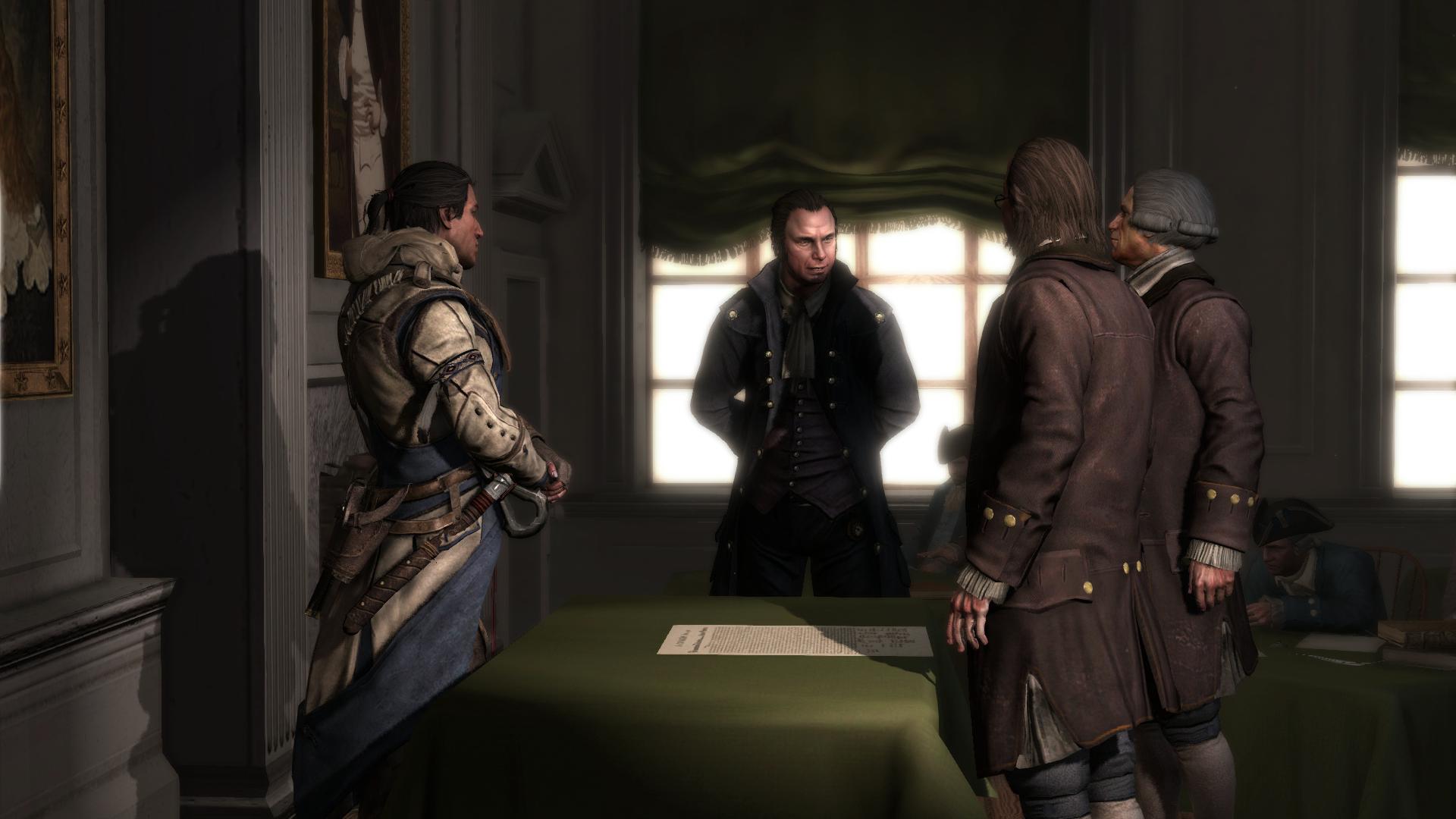 Declaration of Independence Assassin&;s Creed