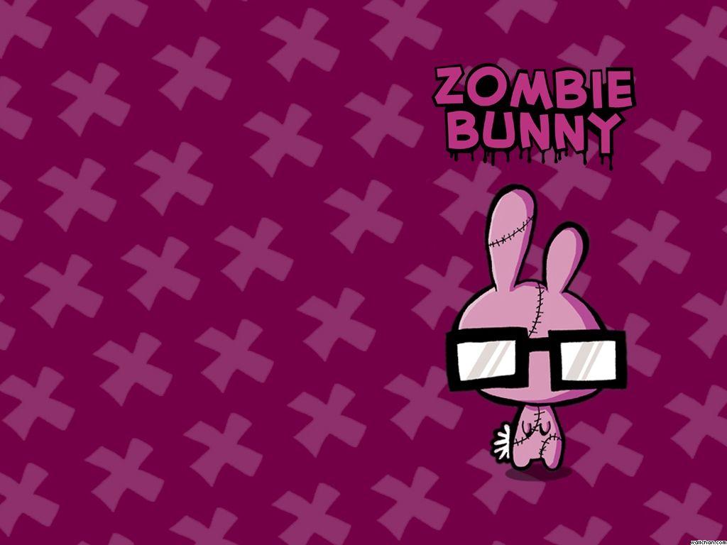 Zombie Bunny Exclusive HD Wallpaper