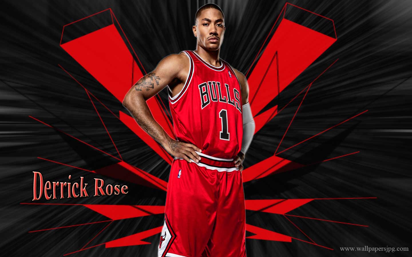 Chicago Bulls Derrick Rose 52 Background. Wallruru