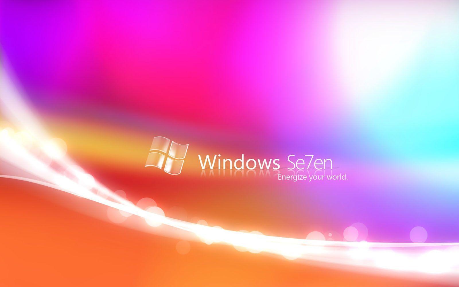 Windows 7 Bright Wallpaper Wallpaper Desktop
