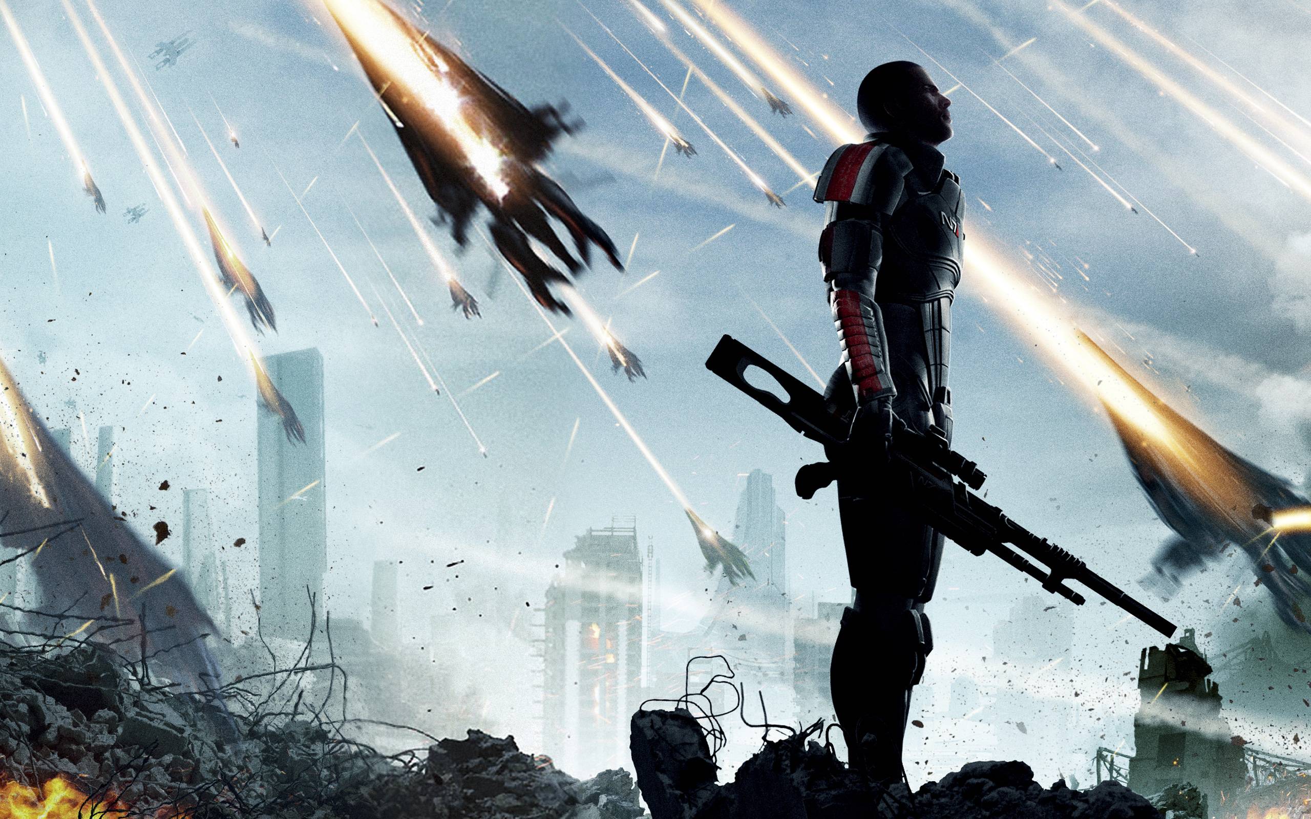 Mass Effect 3 Concept Art HD Wide Wallpaper