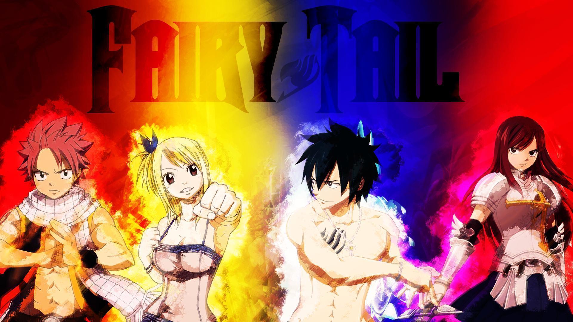 Fairy Tail Cartoon Anime Wallpaper HD Wallpaper