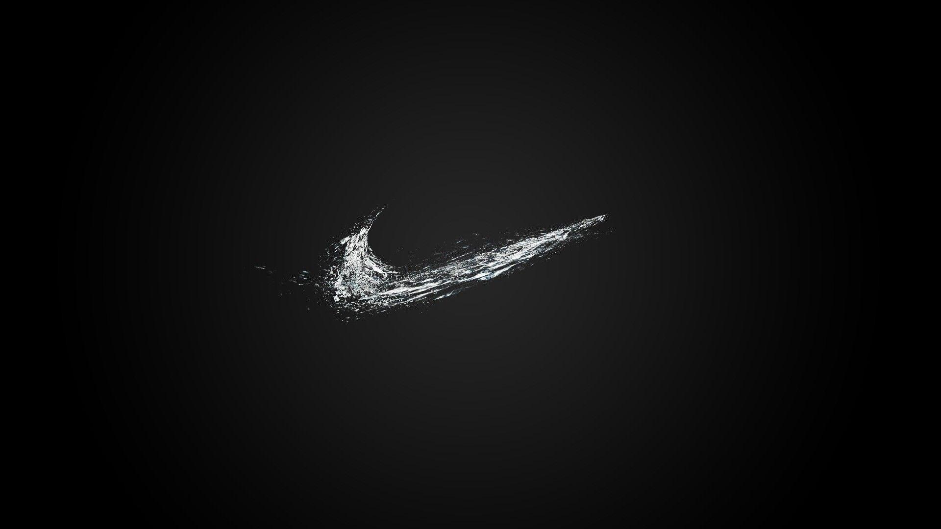 Nike Black Splash Logo HD Wallpaper Download Wallpaper