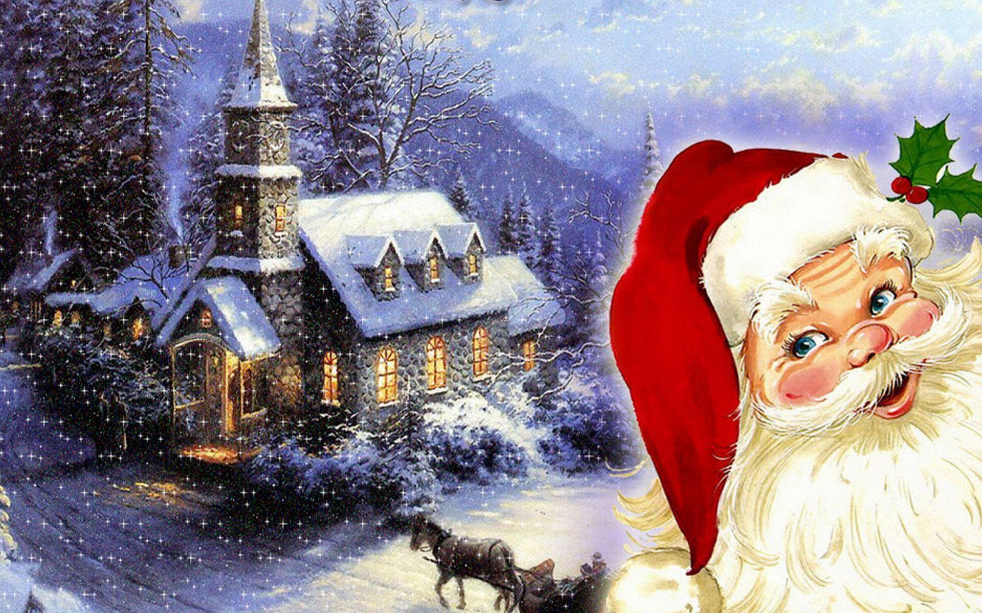 Santa Claus Image Wallpaper Download Wallpaper. High