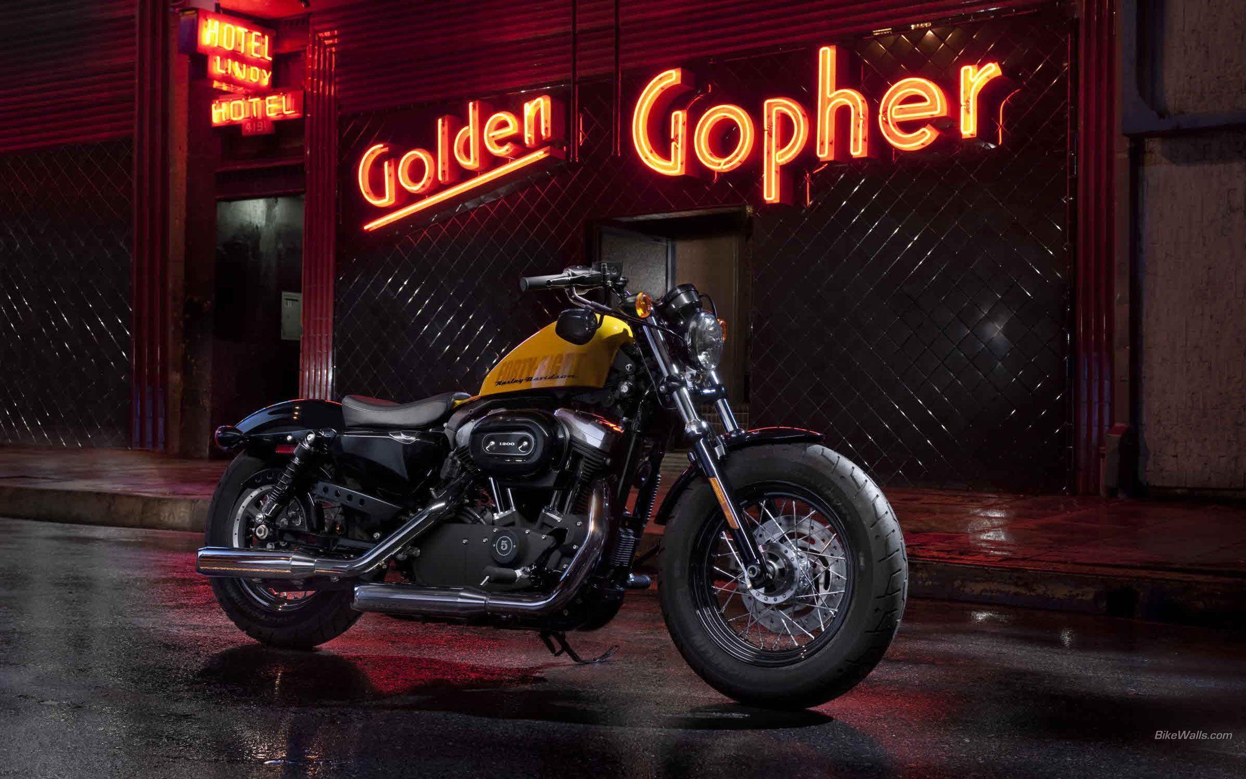 Wallpaper For > Harley Davidson Sportster Wallpaper