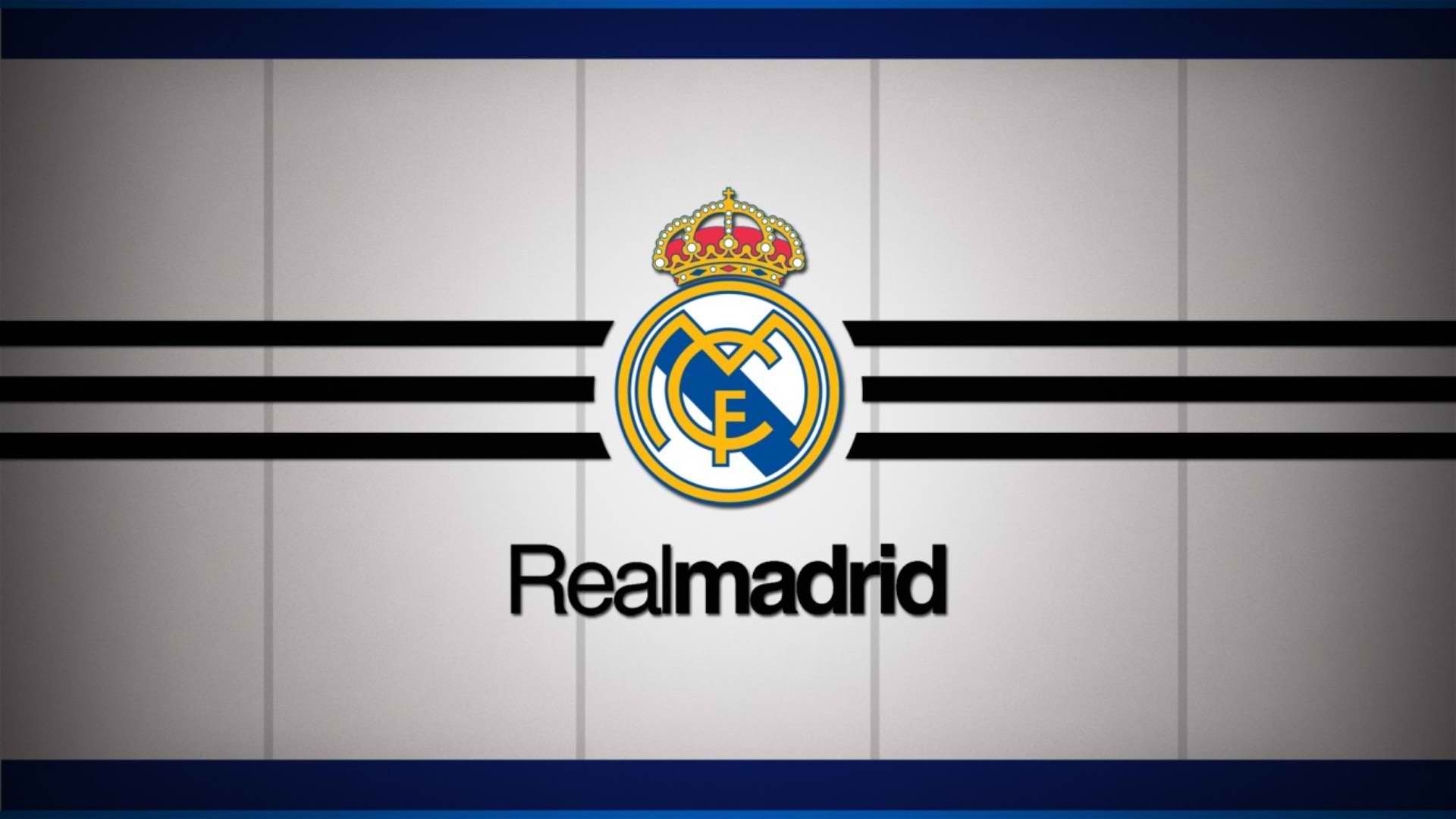 Real Madrid CF Logo Wallpaper. Wallpaper HD. Wallpaper High Quality