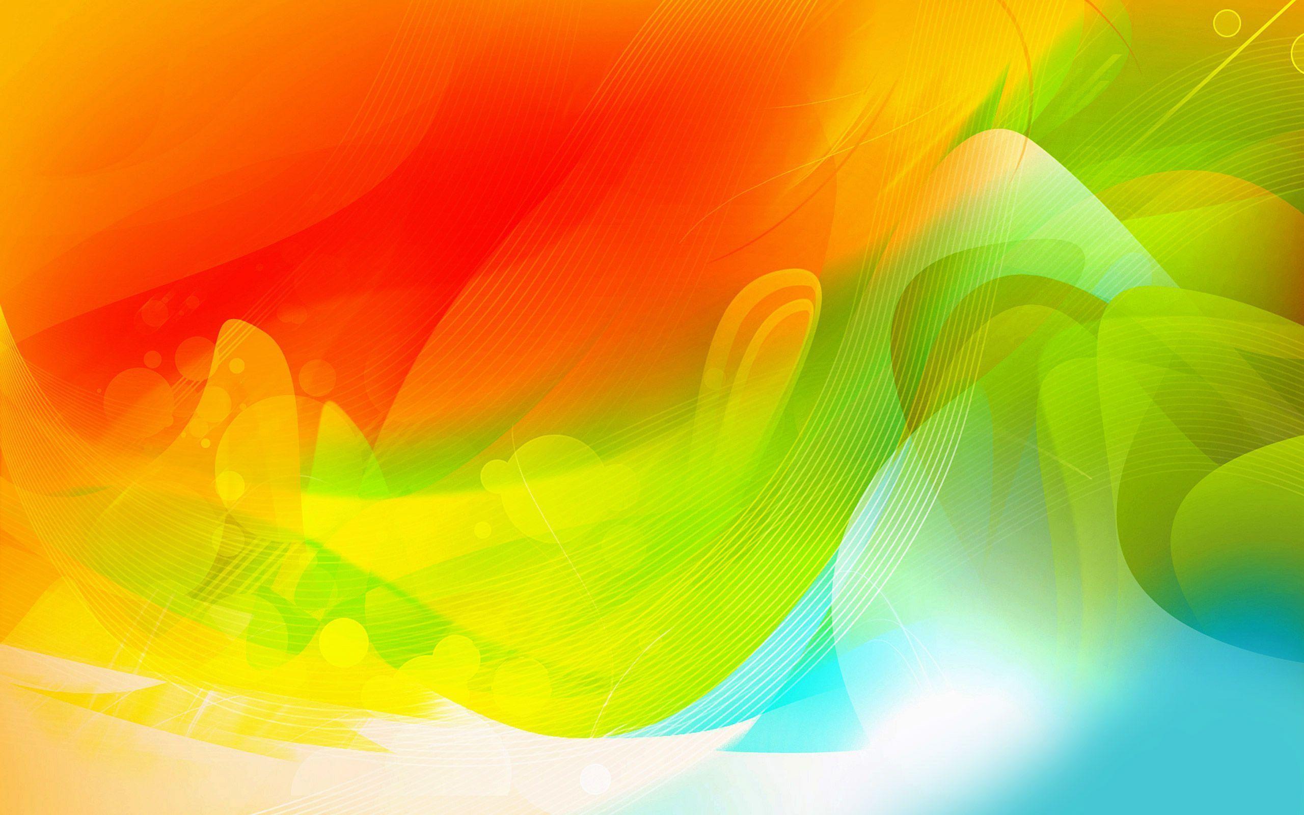 Wallpaper For > Rainbow Colored Paint Background