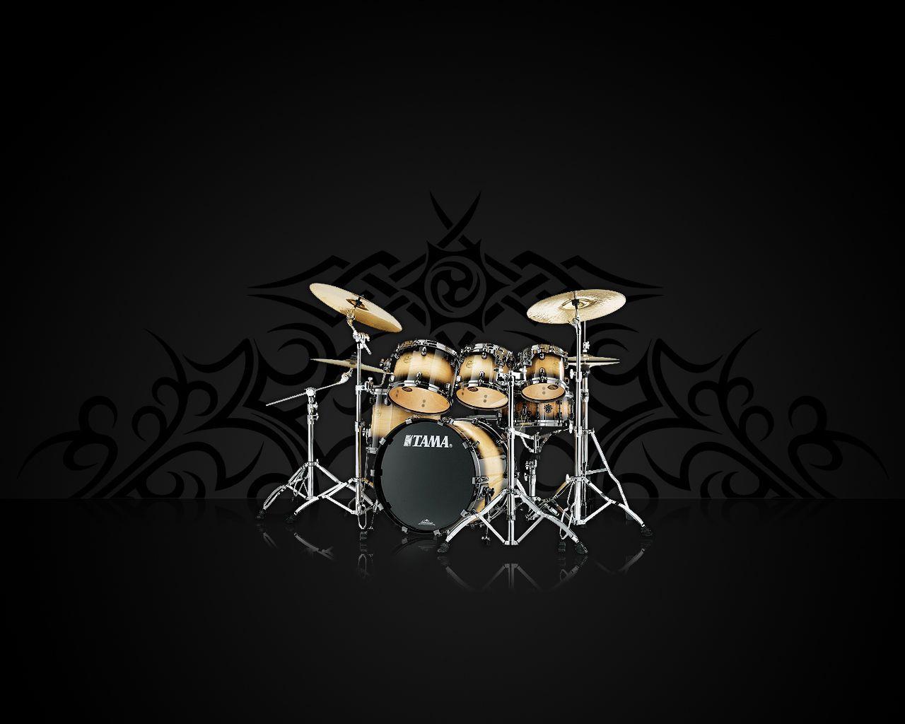 Pics For > Drum Set Wallpaper 3D