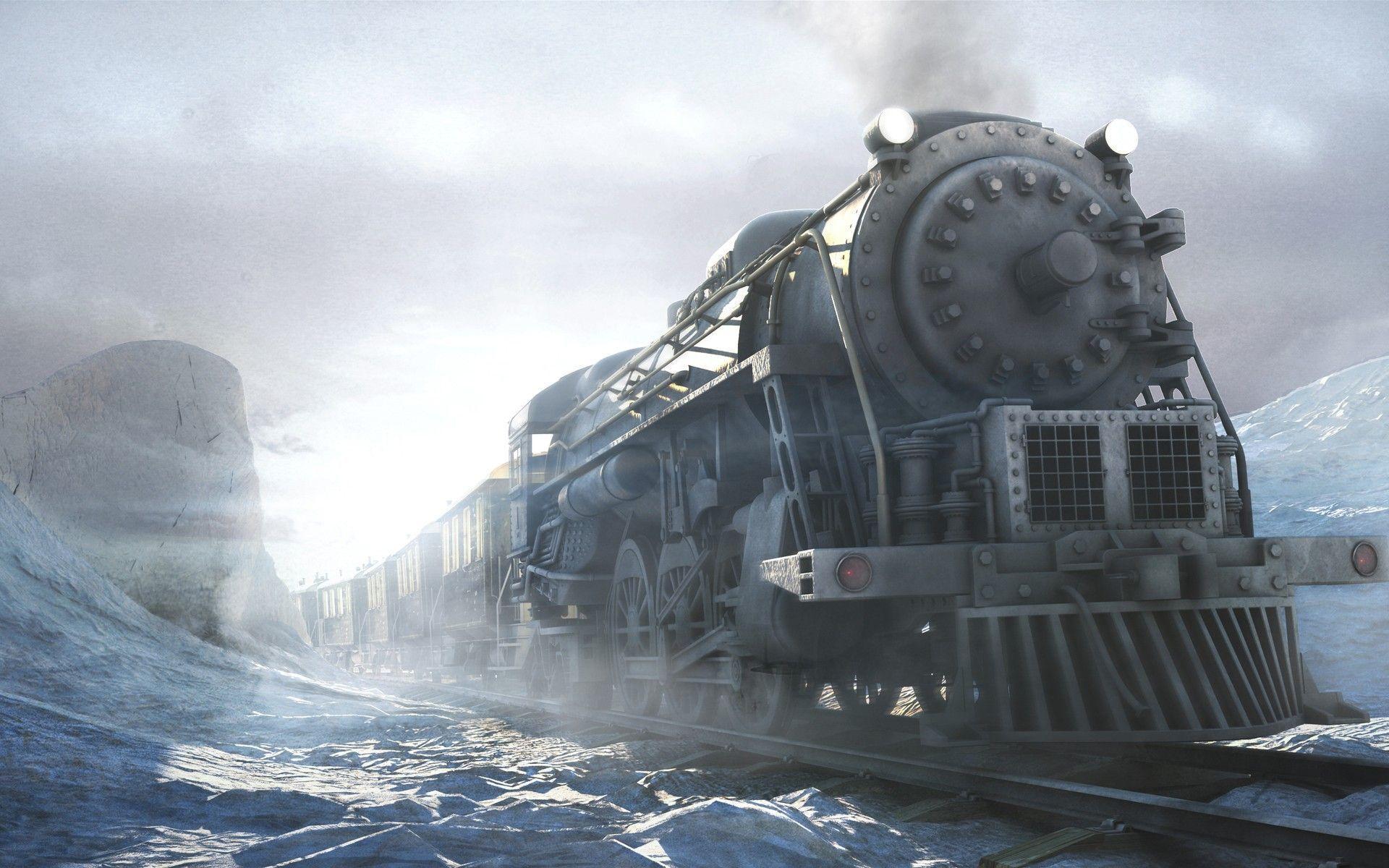 Steam Train Wallpaper Desktop