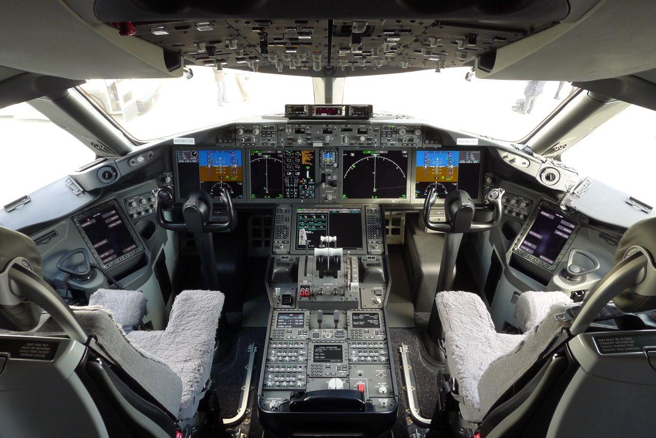 Boeing 787 Dreamliner Cockpit View Aircraft Wallpaper 3052