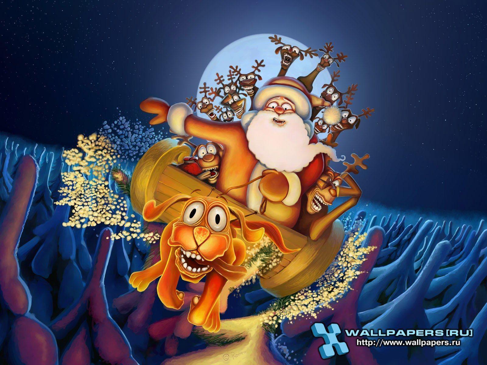 Funny Christmas Wallpaper Downloads