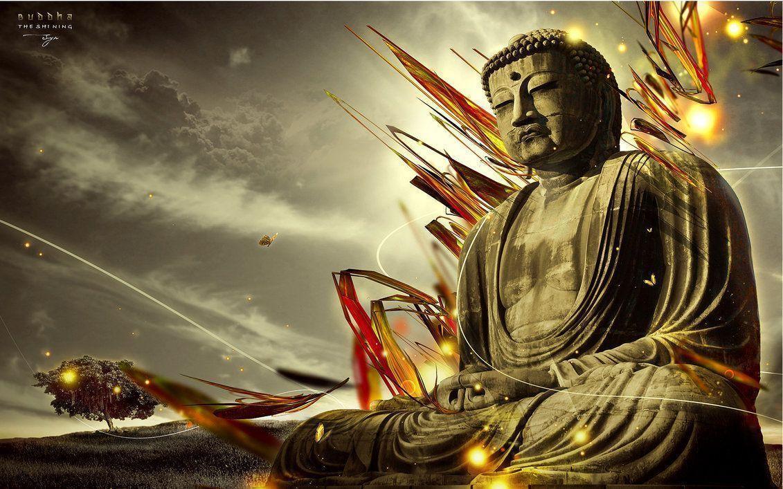 3D Lord Buddha HD Wallpaper, Free Widescreen HD wallpaper