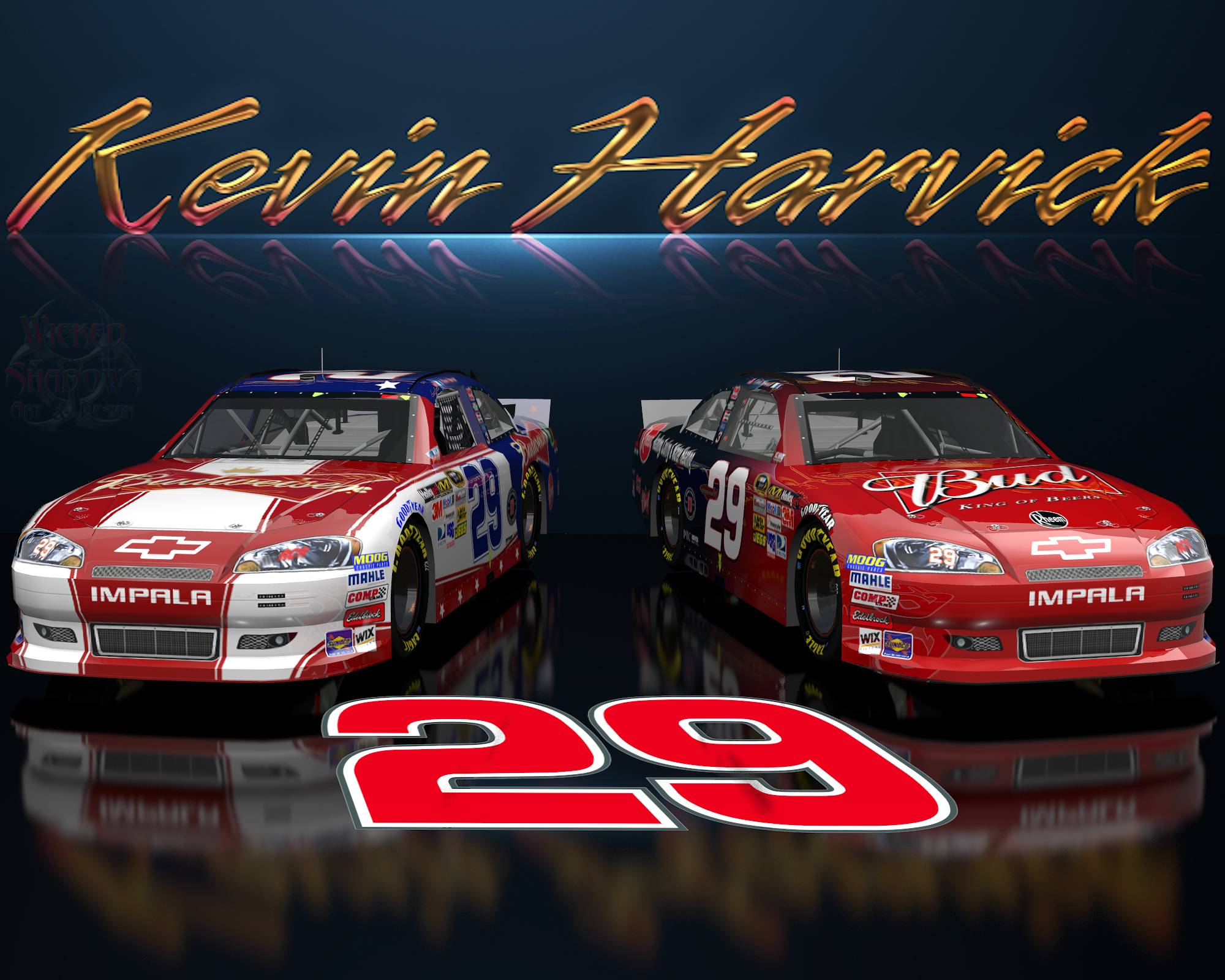Wallpaper By Wicked Shadows: NASCAR Wallpaper