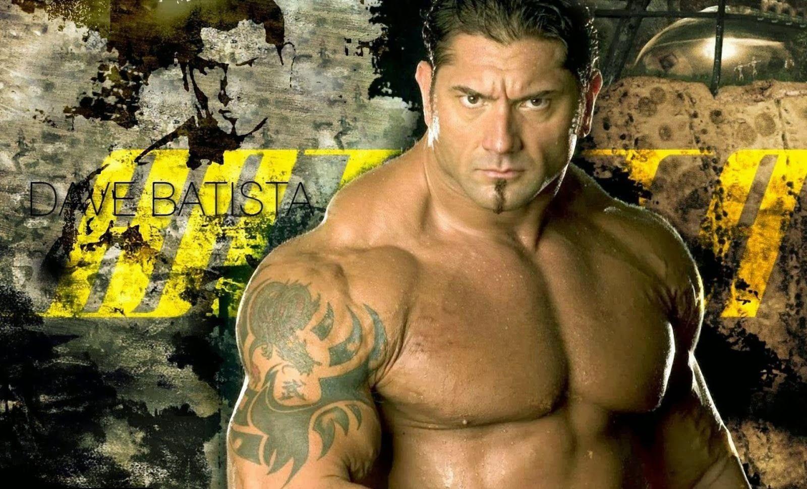 WWE HD Wallpaper Free: Dave Batista HD Wallpaper Free Download
