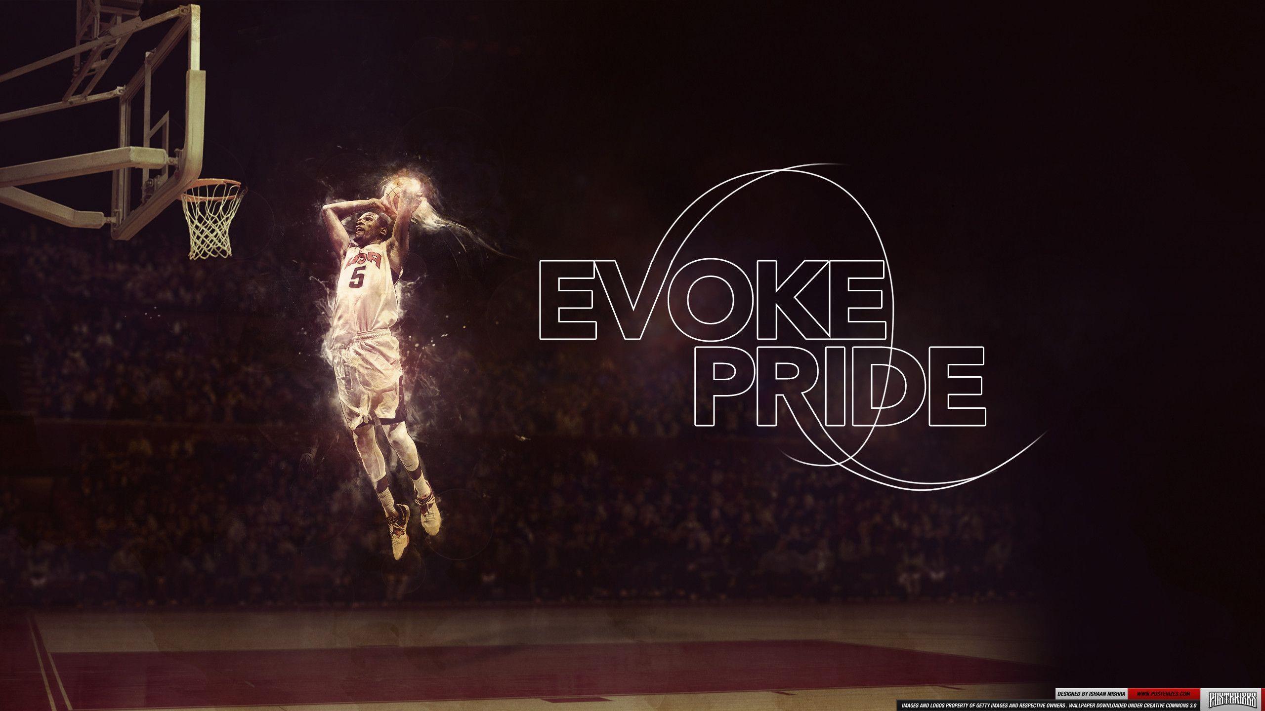 Kevin Durant “Evoke Pride” Wallpaper. Posterizes. NBA Wallpaper