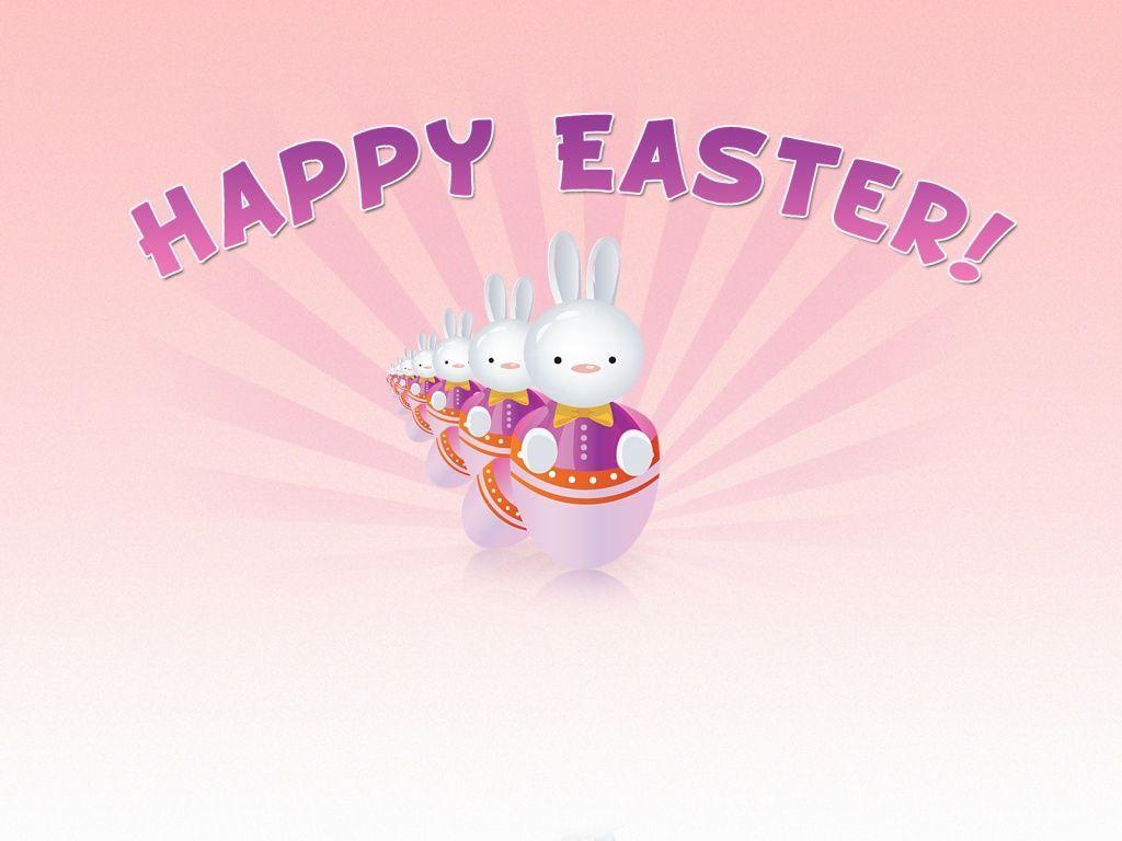 Free Wallpaper For Desktop: Happy Easter, E Card