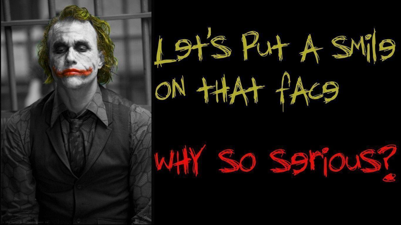 image For > Dark Knight Wallpaper Why So Serious
