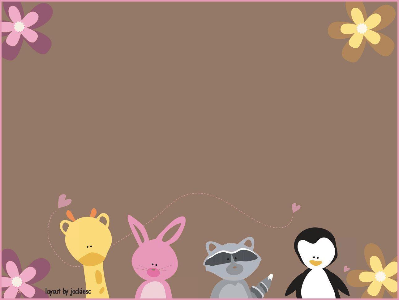 Cute Anime Animals Background HD Wallpaper Cute Wallpaper