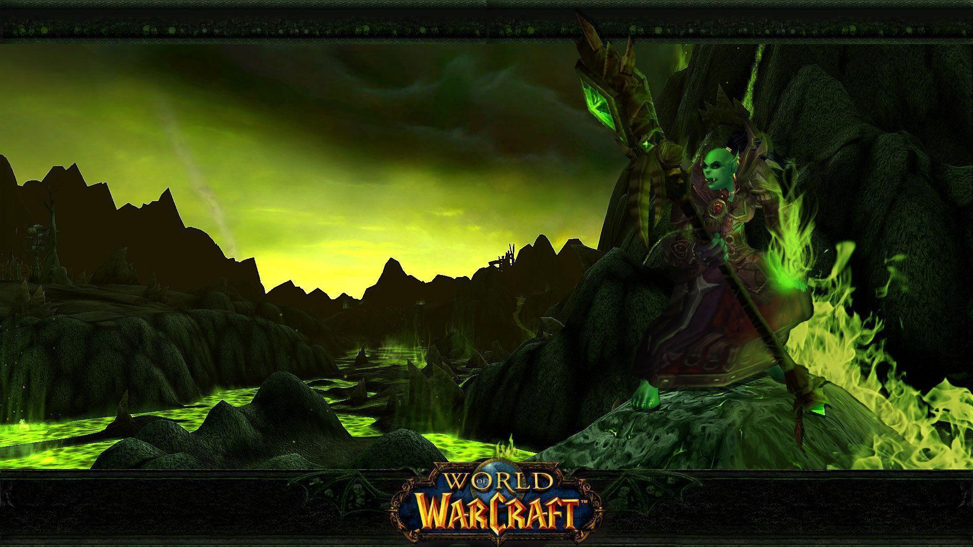 image For > Orc Warlock Wallpaper