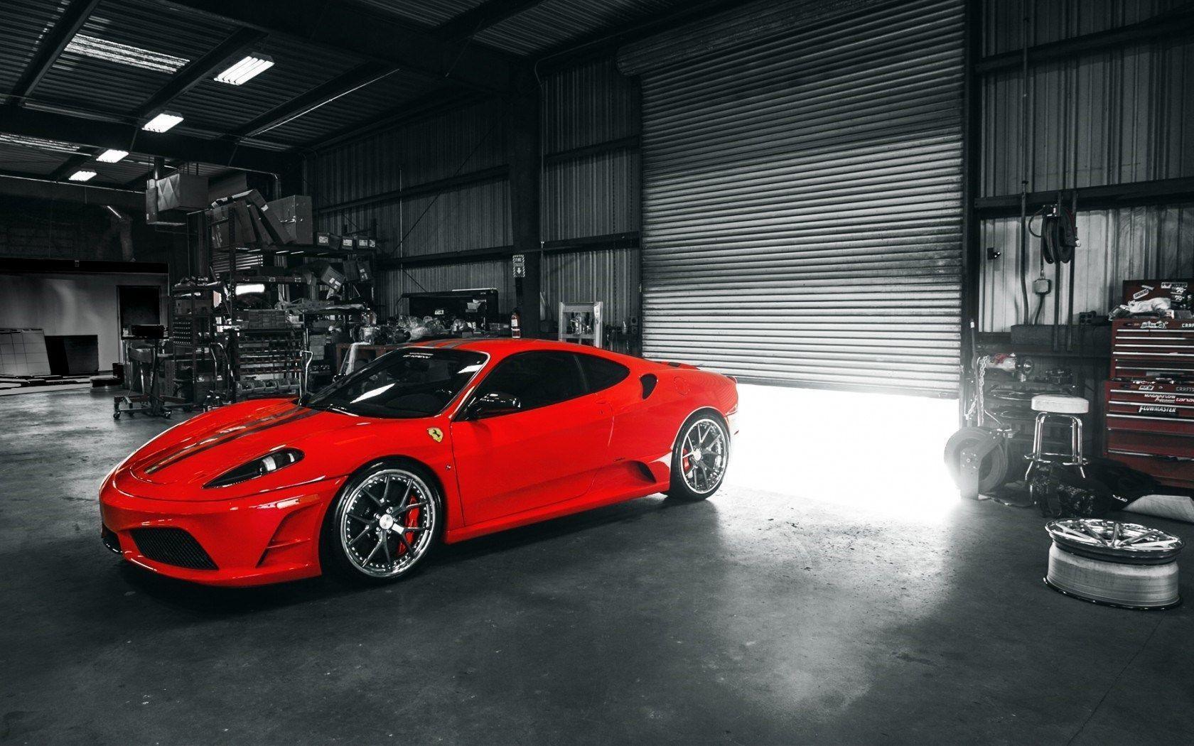 Ferrari F430 Scuderia Car Wheels Tuning HD Wallpaper
